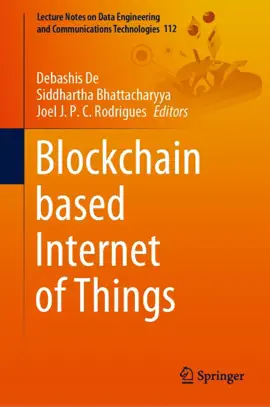 Read: Book Blockchain based Internet of Things