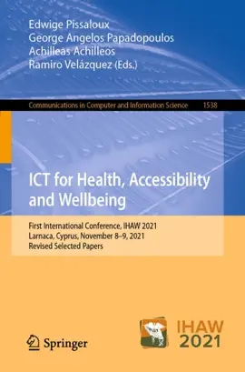 Read: ICT for Health, Accessibility and Book Wellbeing