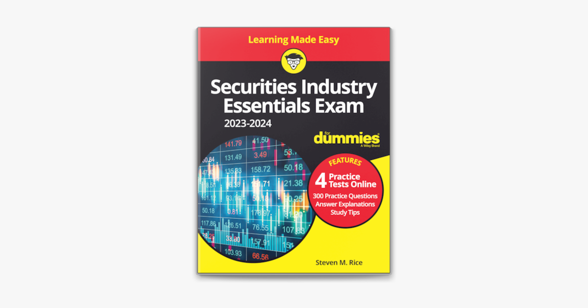 ‎Securities Industry Essentials Exam 20232024 For Dummies with Online