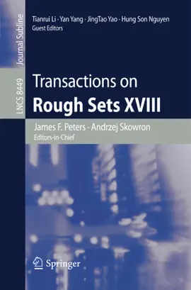Read: Transactions Book on Rough Sets XVIII