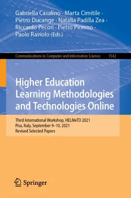 Read: Higher Education Learning Methodologies Book and Technologies Online