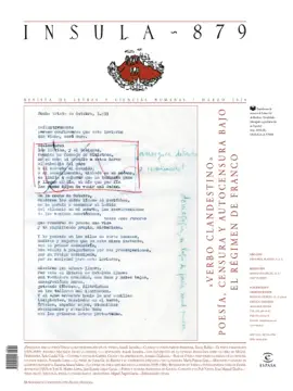 Read: "Verbo clandestino" Poesía, Book censura y autocensura bajo el régimen de Franco