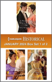 Harlequin Historical January 2024 - Box Set 1 of 2 - Virginia Heath, Lucy Ashford & Parker J. Cole