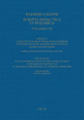 Read: Articuli a Facultate sacrae theologiae Parisiensi determinati super materiis Book fidei nostrae hodie controversis
