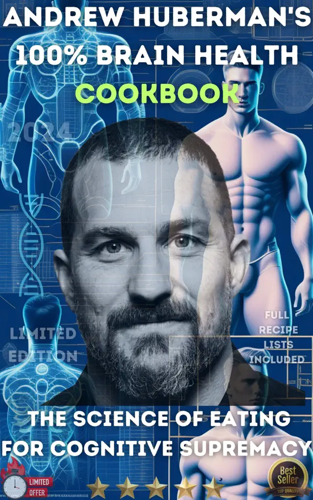 Andrew Huberman's 100% Brain Health Cookbook The Science of Eating for Cognitive Supremacy