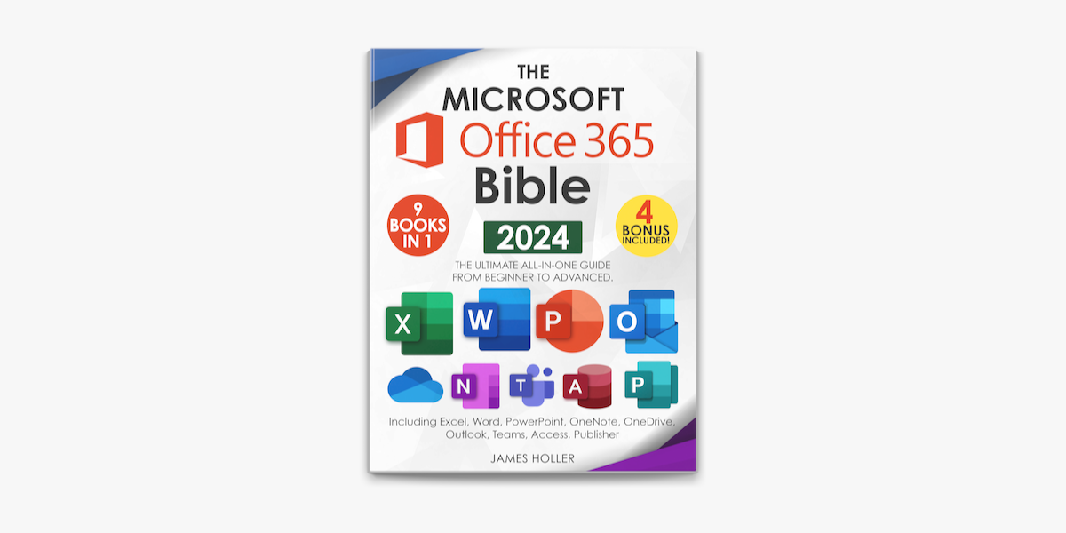 Microsoft Office 365 Bible: 2023 Updated Complete Guide NEW EXPEDITED  SHIPPING