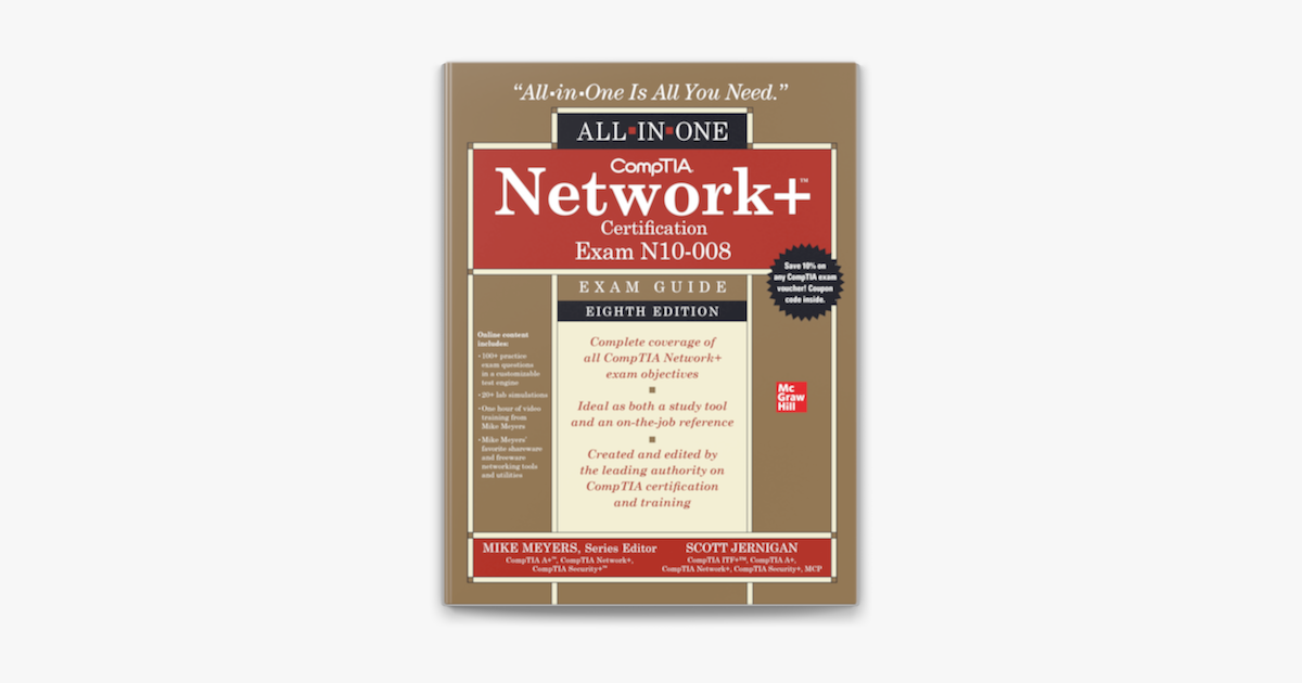 ‎CompTIA Network+ Certification All-in-One Exam Guide, Eighth Edition (Exam  N10-008)