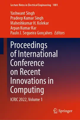 Read: Book Proceedings of International Conference on Recent Innovations in Computing