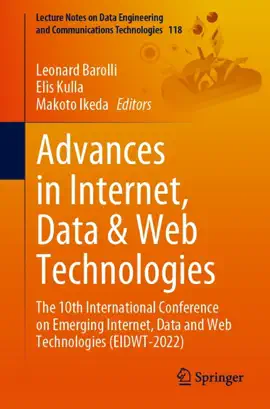 Read: Advances in Book Internet, Data & Web Technologies
