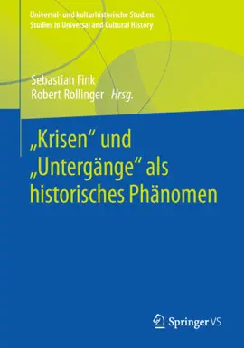 Read: Book „Krisen“ und „Untergänge“ als historisches Phänomen