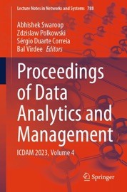 Proceedings of Data Analytics and Management - Abhishek Swaroop, Zdzislaw Polkowski, Sérgio Duarte Correia & Bal Virdee