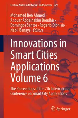 Read: Innovations in Smart Book Cities Applications Volume 6