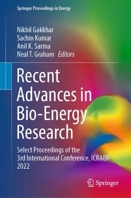 Read: Recent Advances in Book Bio-Energy Research