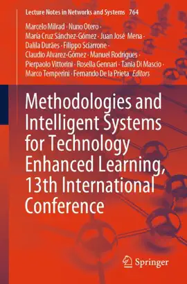 Read: Methodologies and Intelligent Systems for Technology Enhanced Book Learning, 13th International Conference
