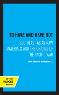 To Have and Have Not by Jonathan Marshall