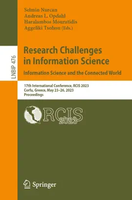 Read: Research Challenges in Information Science: Information Book Science and the Connected World