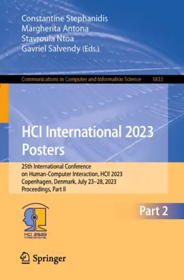 Read: HCI International Book 2023 Posters