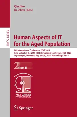 Read: Human Book Aspects of IT for the Aged Population