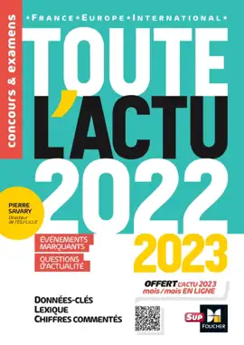 Read: Toute l'actu 2022 - Sujets et chiffres Book clefs de l'actualité - 2023 mois par mois