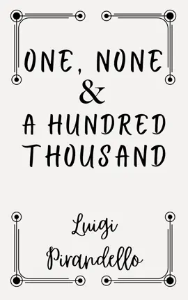 Read: Book One, None and One Hundred Thousand