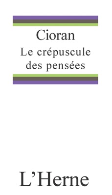 Le crépuscule des pensées