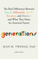 Generations - Jean M. Twenge Cover Art