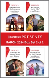 Harlequin Presents March 2024 - Box Set 2 of 2 - Heidi Rice, Clare Connelly, Kim Lawrence & Susan Stephens