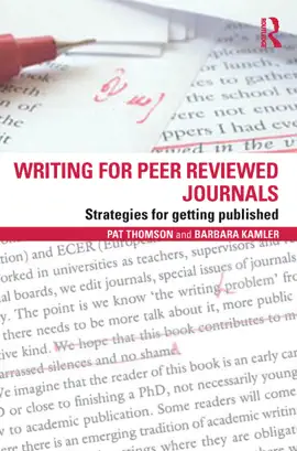 Read: Writing for Peer Reviewed Journals Book