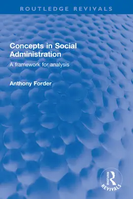 Read: Concepts Book in Social Administration