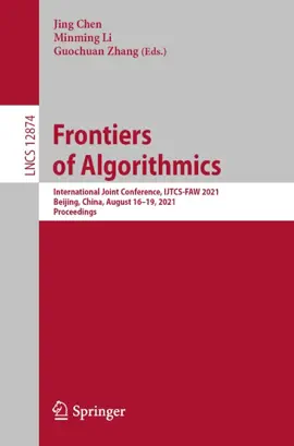 Read: Frontiers Book of Algorithmics