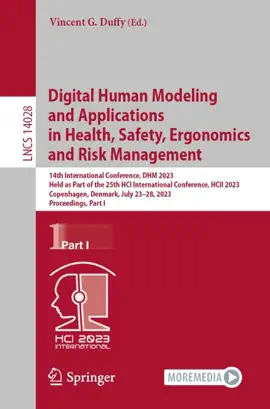 Read: Digital Human Modeling Book and Applications in Health, Safety, Ergonomics and Risk Management