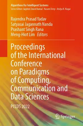 Read: Proceedings of Book the International Conference on Paradigms of Computing, Communication and Data Sciences