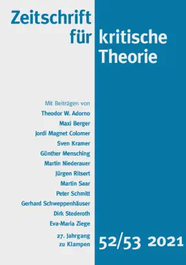 Read: Zeitschrift Book für kritische Theorie / Zeitschrift für kritische Theorie, Heft 52/53