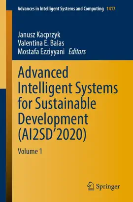 Read: Advanced Intelligent Systems Book for Sustainable Development (AI2SD’2020)