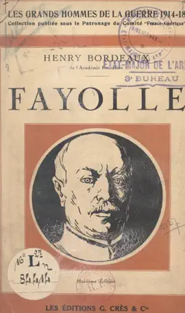 Read: Le Maréchal Fayolle Book