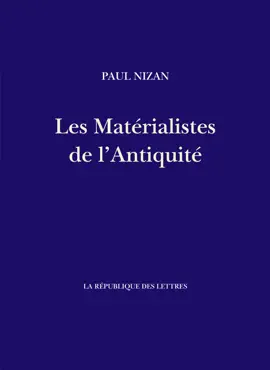 Read: Les Matérialistes de l'Antiquité Book