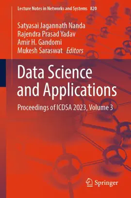 Read: Data Science and Applications Book