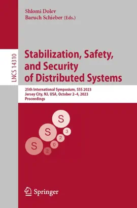 Read: Stabilization, Safety, Book and Security of Distributed Systems