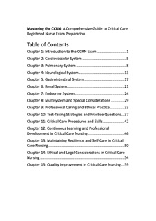 Mastering the CCRN: A Comprehensive Guide to Critical Care Registered Nurse Exam Preparation by Innoware PJP