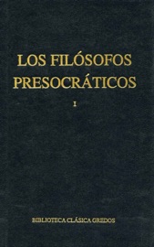 Los filósofos presocráticos I - Various Authors