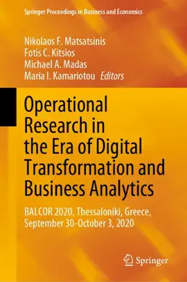 Read: Book Operational Research in the Era of Digital Transformation and Business Analytics