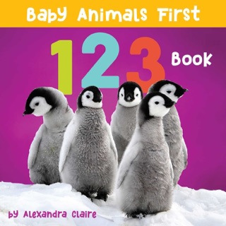 Baby Animals First 123 Book by Alexandra Claire