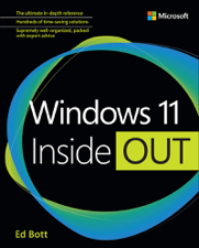 Windows 11 Inside Out - Ed Bott Cover Art