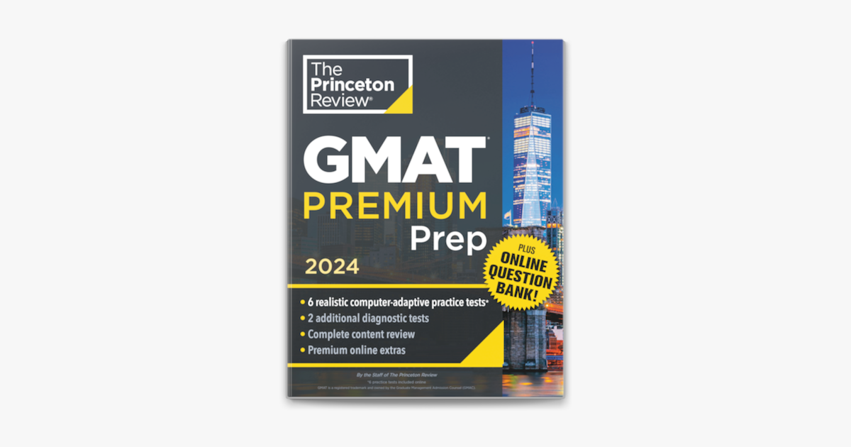 Princeton Review GMAT Premium Prep, 2024 on Apple Books