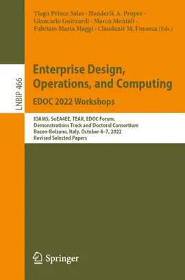 Read: Enterprise Design, Book Operations, and Computing. EDOC 2022 Workshops