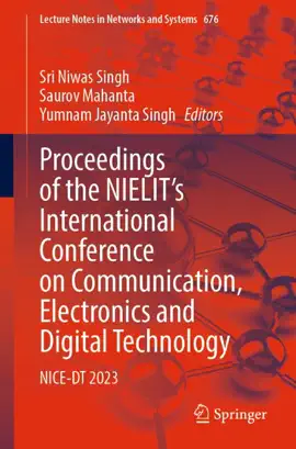 Read: Proceedings of the NIELIT's Book International Conference on Communication, Electronics and Digital Technology