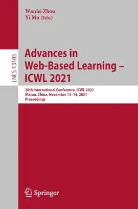 Read: Advances in Web-Based Learning – Book ICWL 2021