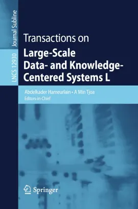 Read: Transactions on Large-Scale Data- and Knowledge-Centered Book Systems L