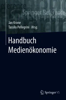 Read: Book Handbuch Medienökonomie