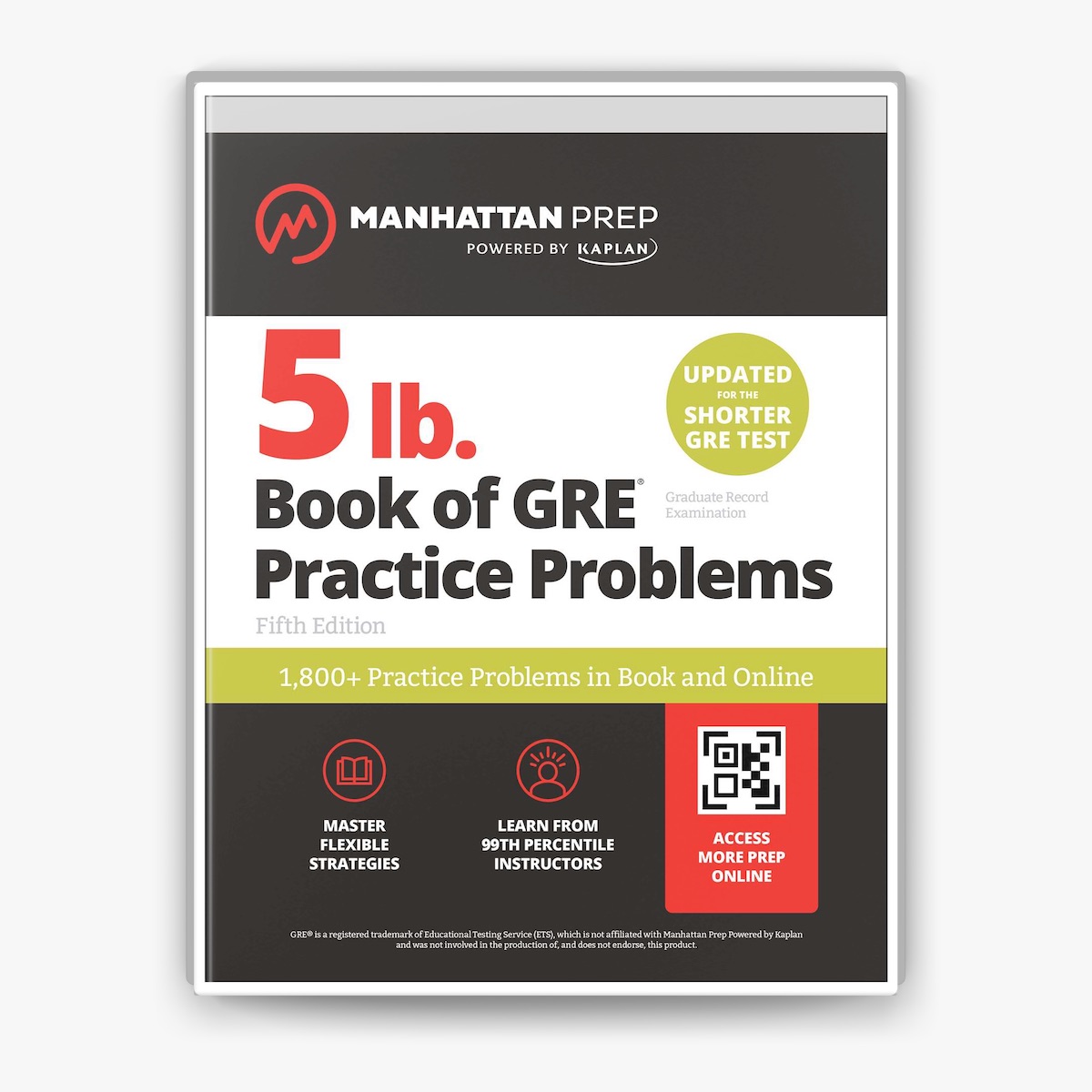 新品未使用 Manhattan Prep GRE Math 5冊セット 5 lb. Book of GRE Practice Problems: 1,400+ Practice